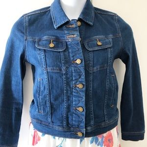 NWOT BDG Stitched Blue Denim Jacket Size: M